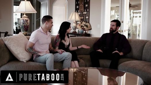 Pure Taboo – Gold Digger Anna De Ville Does Everything To Keep Her Boyfriend’s Stepfather Quiet