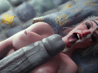 3D Futa Anal Cumshot – Animation Futanari MILF cartoon sex