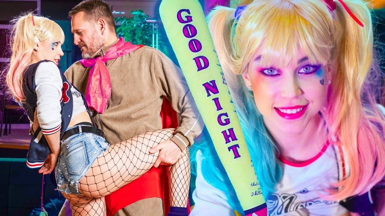 DADDY4K. Harley Quinn fucks after a night out