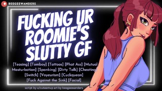 Your Roomie’s Bi Girlfriend is a Total Slut For You || Blowjob Switch || Audio Roleplay