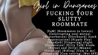 ASMR | Fuck me like you want | Audio Porn | Finally fucking your roommate