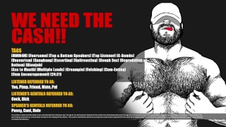 [Audio] We Need the Cash!!