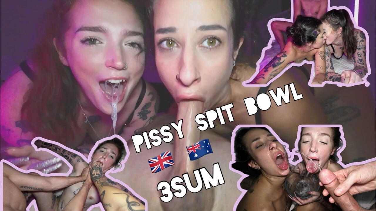 Australian Kiki & British Amy Pissed on and FUCKED HARD