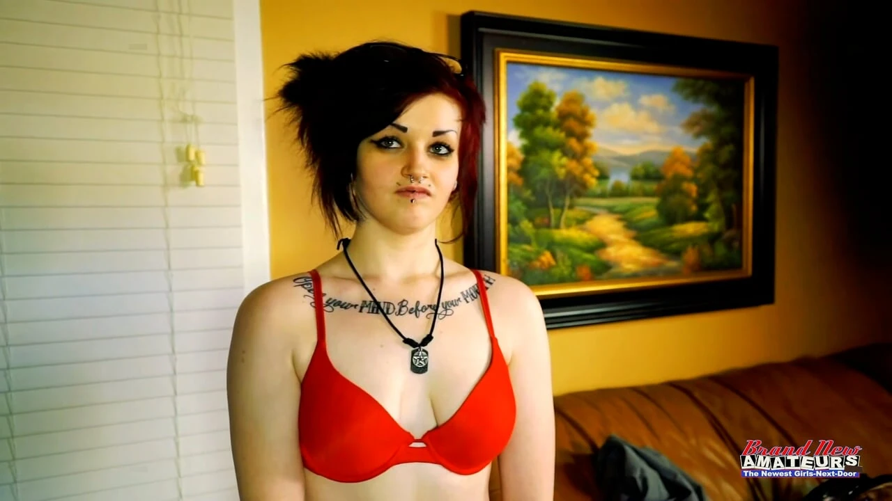 Exotic Coed Marcie Tries Different Lingerie And Gets Her Pussy Fingered!