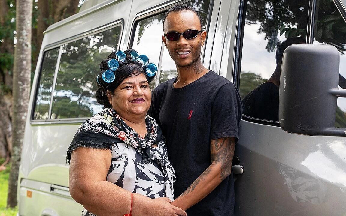 Fat Granny All Holes Destroyed on the Bus Ride