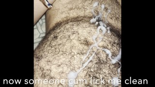 hairy guy big cock cums inside tight condom twice PLUS two bonus cumshots
