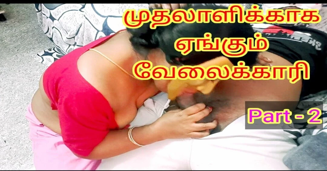 House Maid tried to seduce her boss and end up with hardcore fuck- full tamil audio with real loud moaning