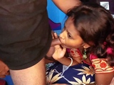 Indian Wife Deepthroat Blowjob With Cum Swallow