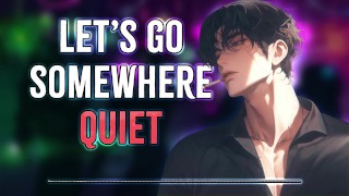 Let’s Go Somewhere Quiet… | Male Moans | Deep Voice | Dirty Talk (Audio Erotica For Women) [M4F]