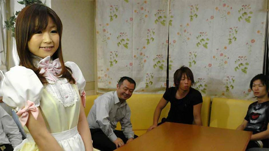 Messy threesome for the slutty ass Asian bitch