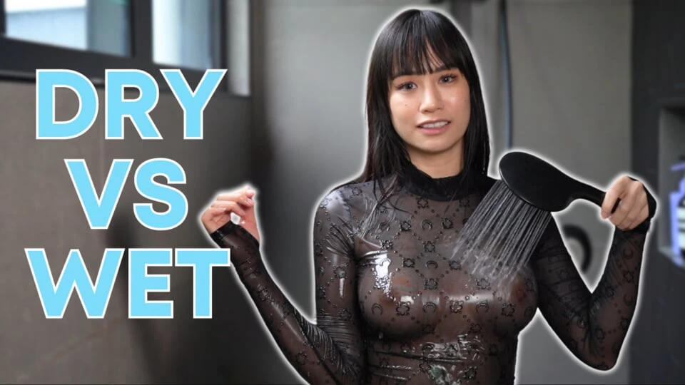 my MOST See Through Video. Dry vs Wet with Elixir Elf