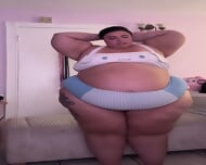 SSBBW Big Brave Babe Old Clothes Try On