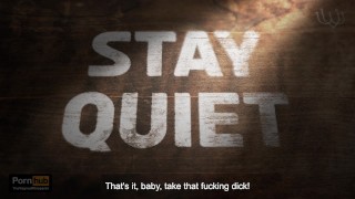 Stay Quiet, She’s on the Phone – A Step-Daddy Taboo Audio Roleplay