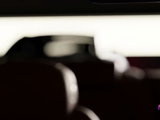 Sunday Surprise – Stepmom and Son Quick Car Sex Creampie