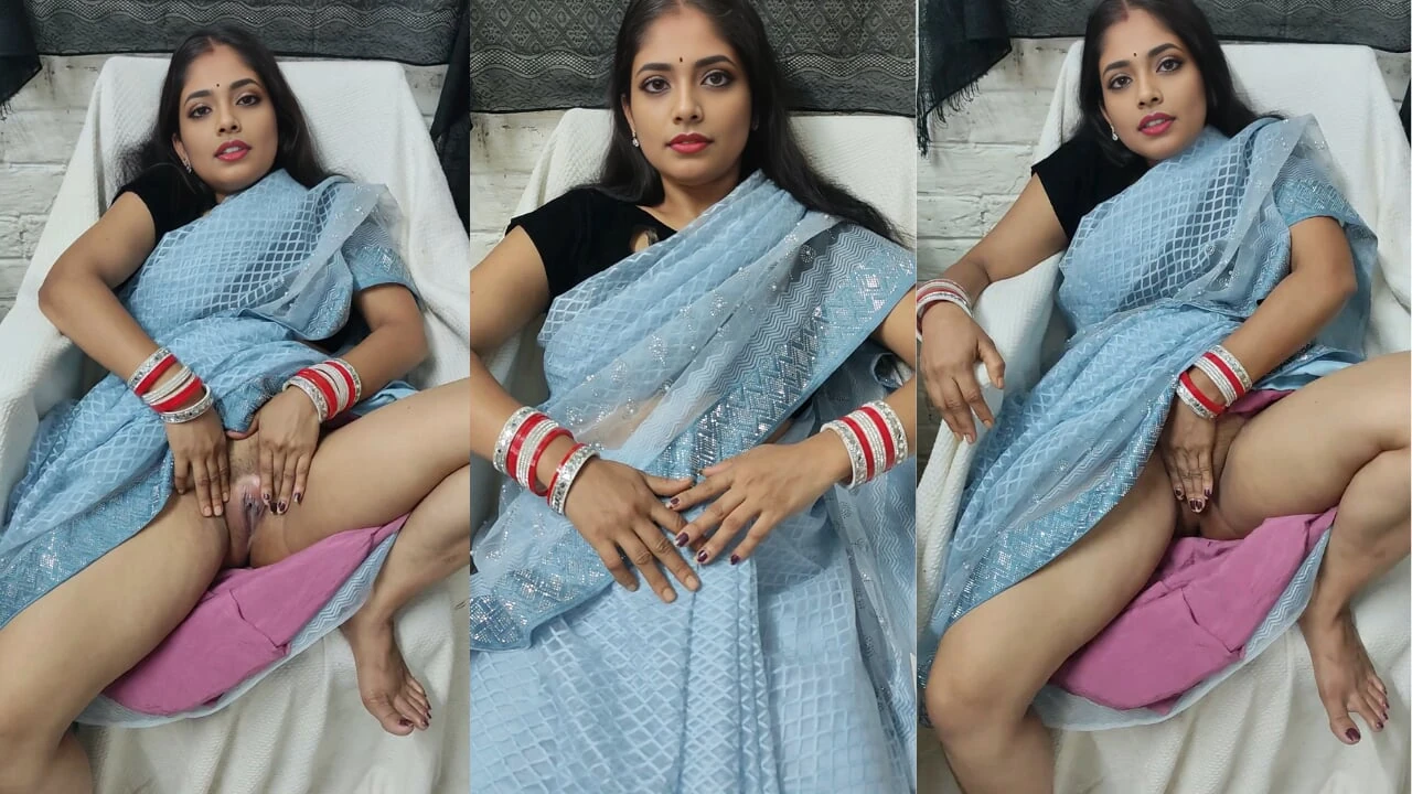 Today I seduced my sister-in-law and fucking blue saree xxx