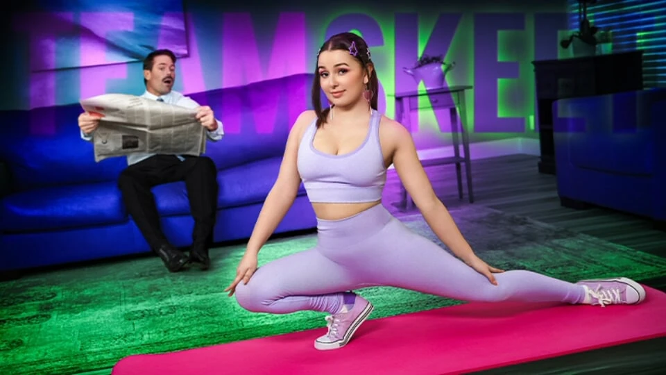 Toned and Thankful: Stepdaughter’s Yoga Session Turns into a Fuck Fest with Stepdaddy