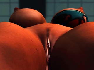 A sexy busty ebony gets fucked hard by a big black cock