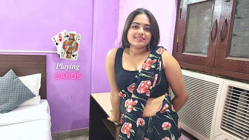 Desi Ayushi Bhabhi Playing Cards Sex Game, Full Hindi Video
