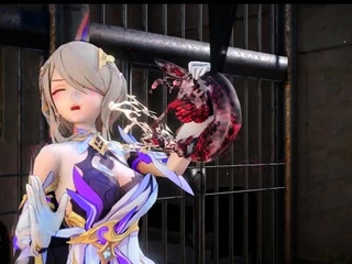 Honkai Impact Rita ambushed by insects (xmhy)