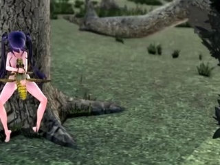 Mona fucks insect [ishuK_MMD]