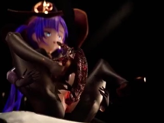 Mona with Insect and hilichurl (Miaoshaquan)