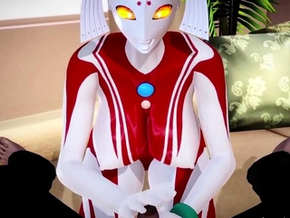 Ultrawoman Bearhug 3D Gameplay Animation