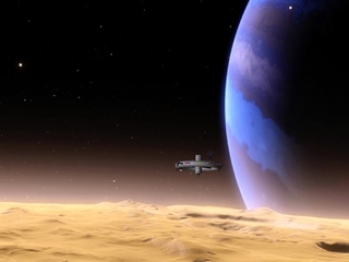 3d sexy shemale fucks hard a horny girl in a space station