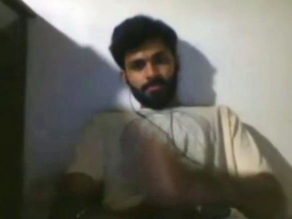 Big-Cock Indian Guy Jerks Off on Webcam