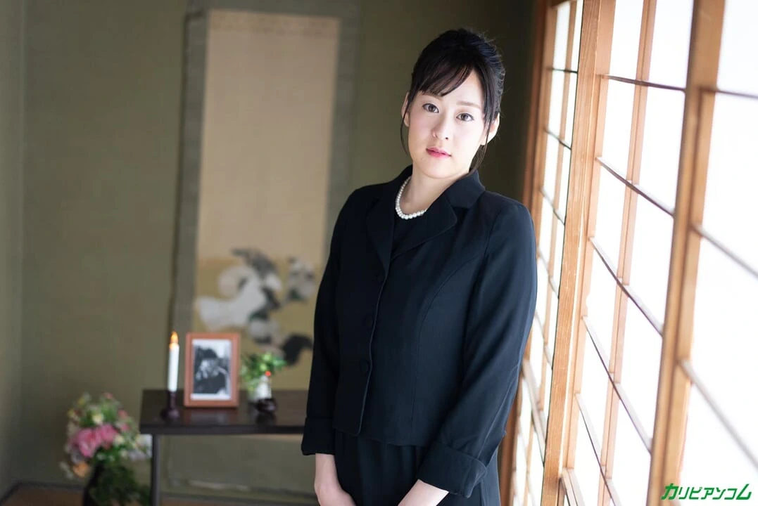 Caribbean.com: Widow AV interview ~You can pay off your deceased husband’s debt right away~ Eri Saeki