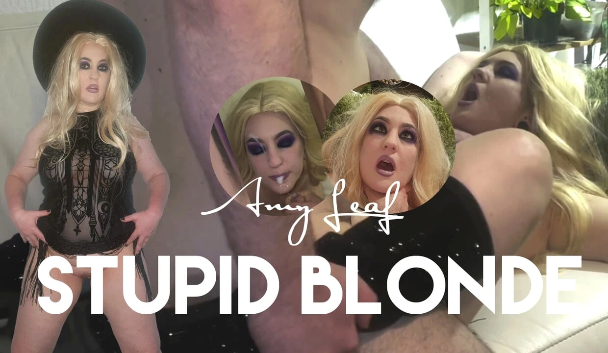 Chubby MILF Amy Leaf- Stupid blonde