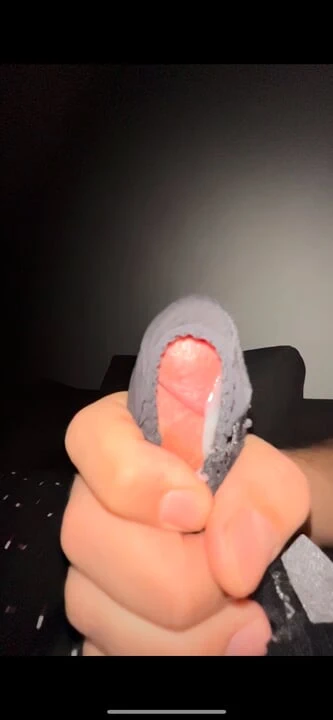 Creampied panties got a second round of cum