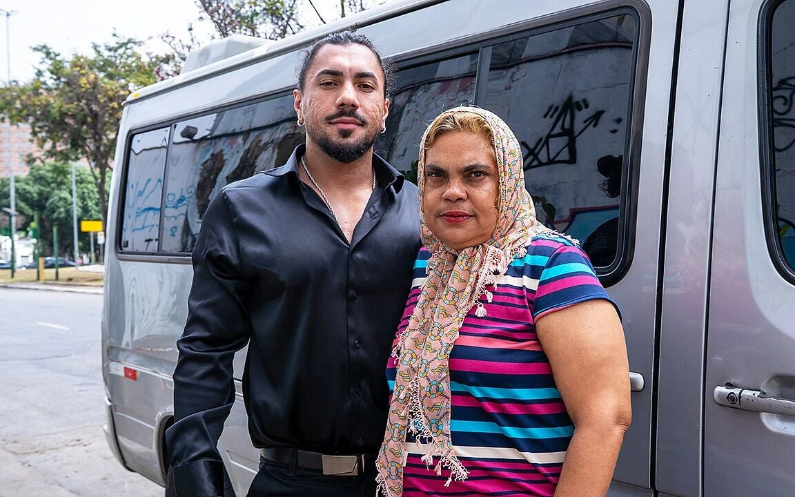 Fat Granny Ass Gets Destroyed in Driving Bus