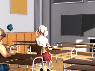 Horny college girl gets hard anal fuck by a black big cock