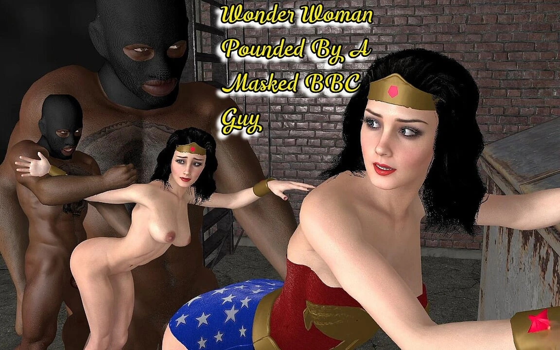 Hot Wonder-woman Submitted to a BBC Guy.