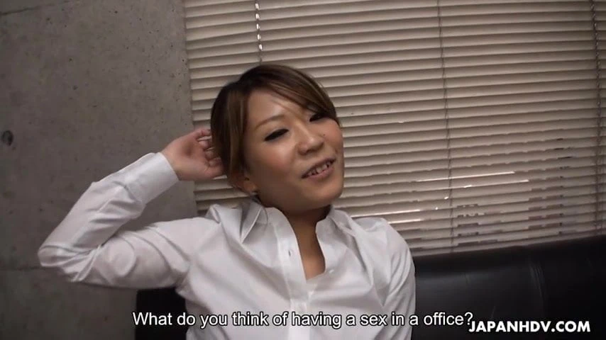 Japanese hottie receives tongue fucking and dicking hard and