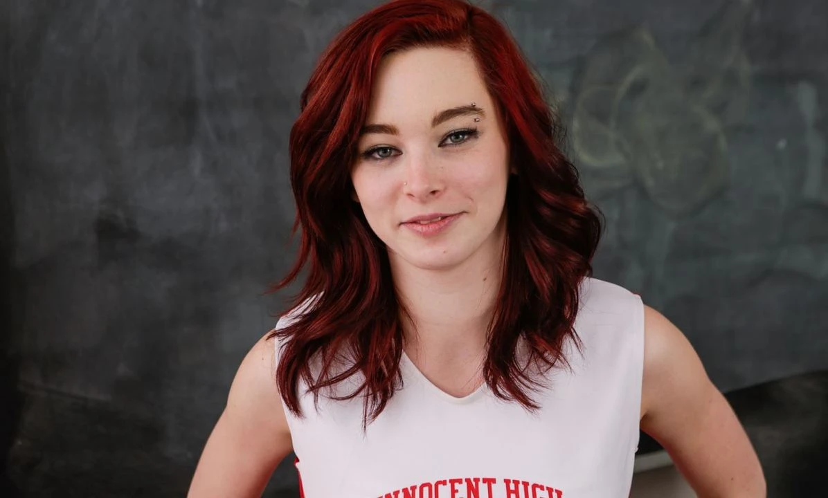 Petite High School Teen Redhead Cheerleader Has Sex With Teacher