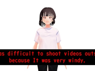 Toyota Nono Anime girl introduce herself with unifom