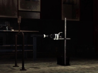 A horny blone gets fucked by a black big cock