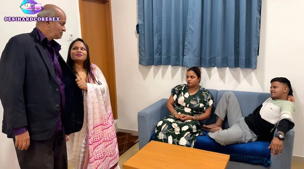 Family-in-law swapping with stepfather and stepson