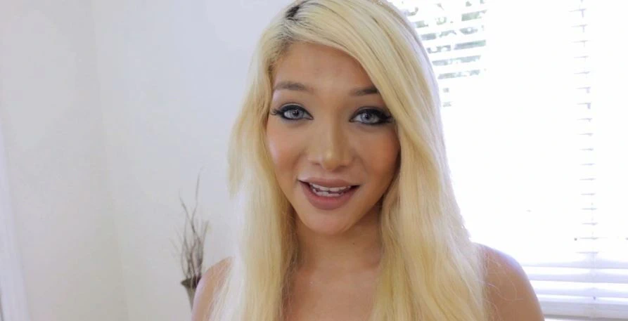 Tiny Petite Little Hot Young Blonde Teen Interview Fuck POV